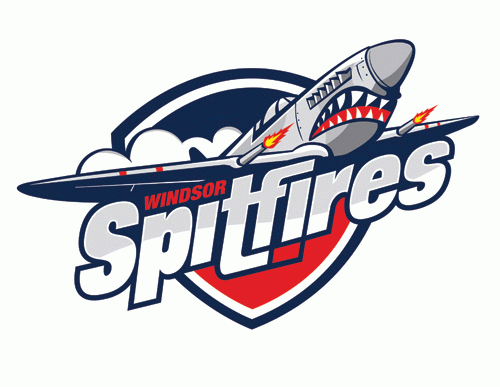 Windsor Spitfires 2007-pres primary logo iron on transfers for T-shirts